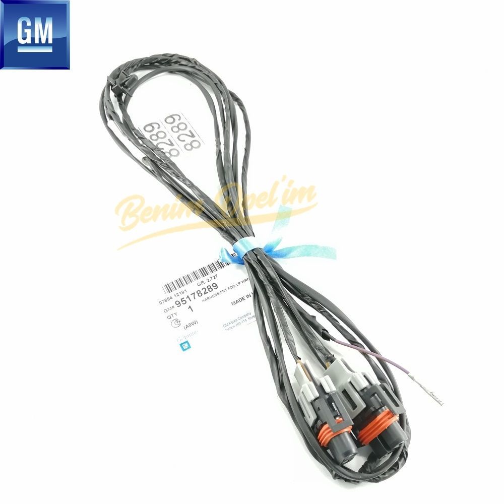 Product Code : 95178289 - Opel Mokka, Trax Fog Lamp Cable Socket GM Original 95178289