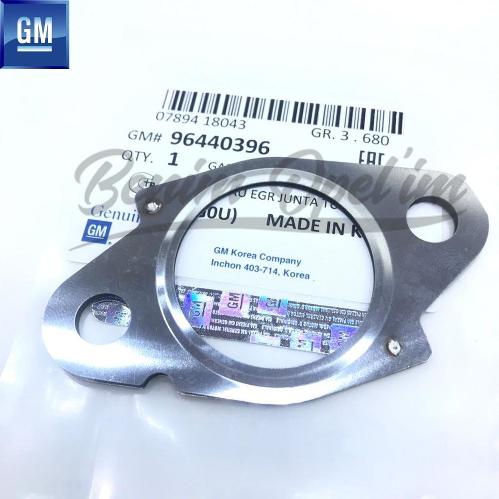 Product Code : 96440396 - Sheet Metal Egr Gasket 2.0 Diesel Chevrolet Captiva C100, Cruze, Epica, Lacetti, Opel Antara GM Original 96440396 - 4805242