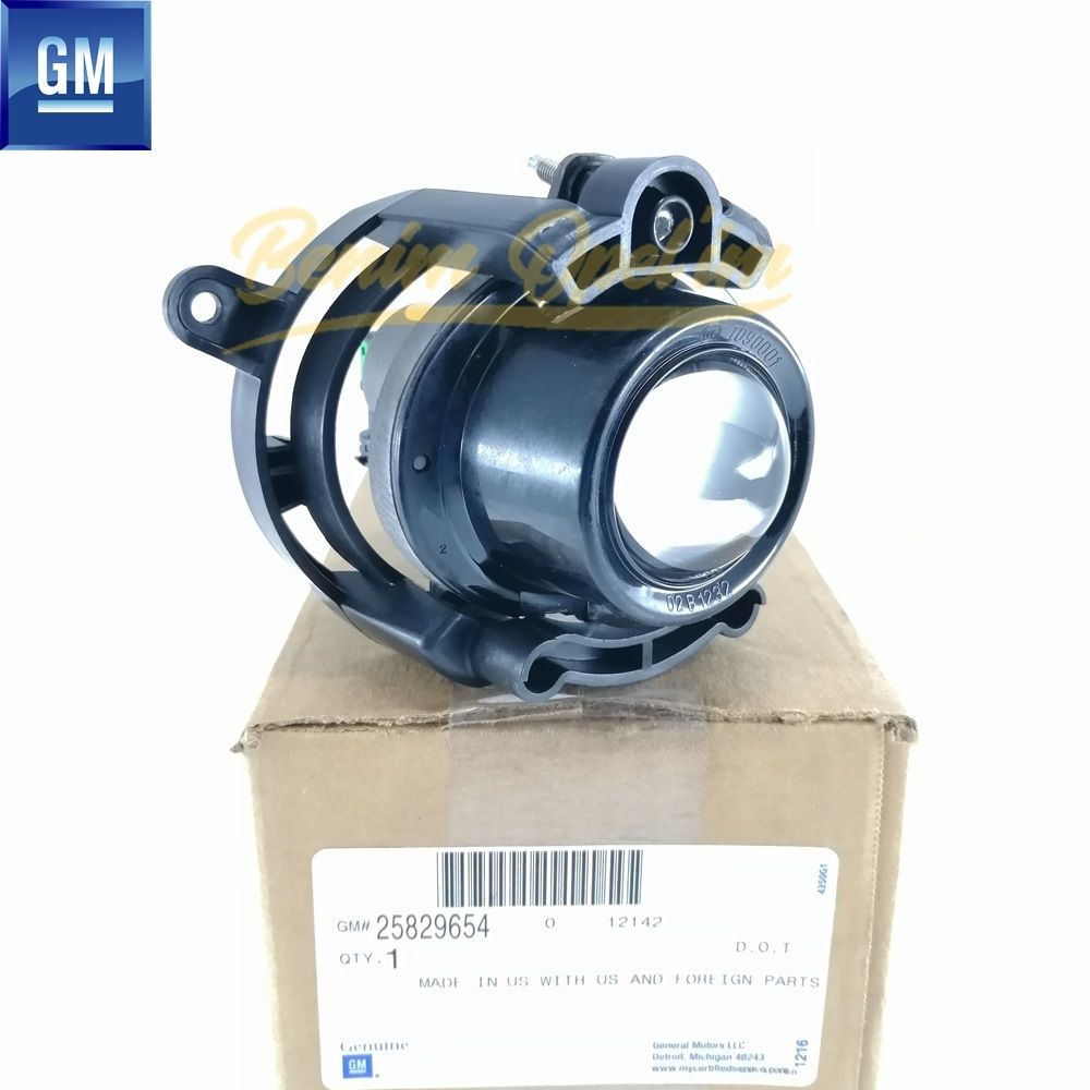 Opel Mokka Complete Front Fog Lamp (Headlamp) Right Left Compatible GM Original 25829654 - 1710217