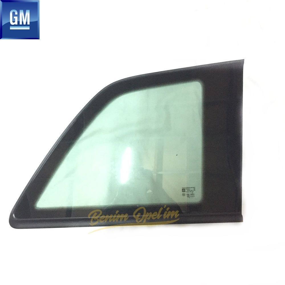 Opel Zafira B Nickelless Right Rear Fixed Corner Glass Green GM Genuine 5161476 - 13123932