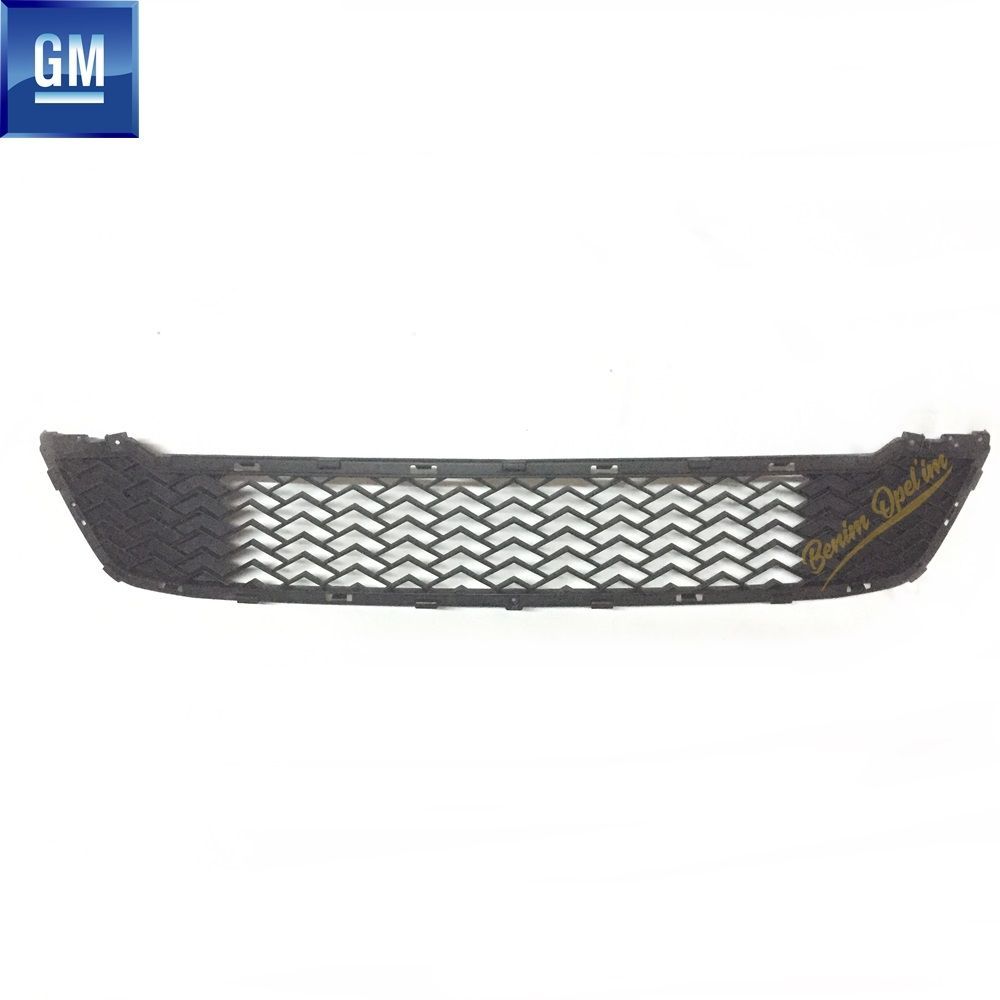 Chevrolet Spark M300 Front Bumper Lower Grille Black GM Genuine 96687111