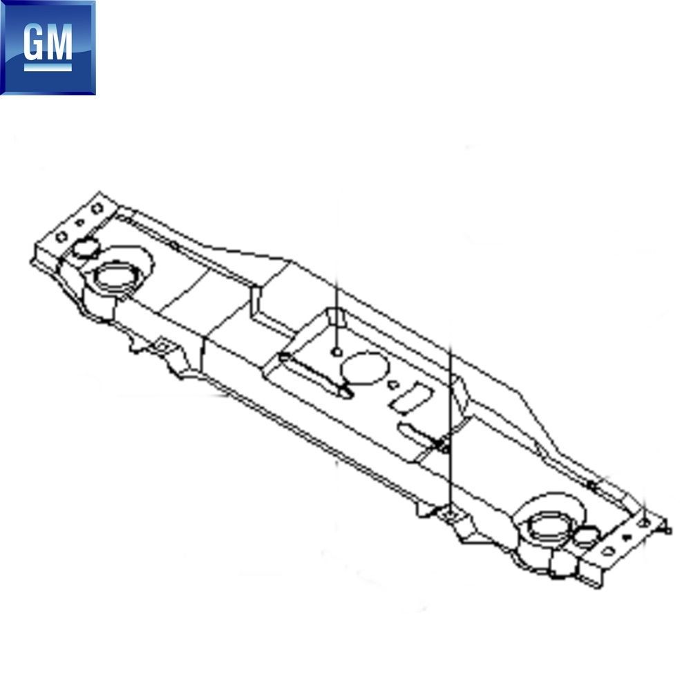 Product Code : 96617416 - Chevrolet Lacetti J200 Front Centre Under Bonnet Sheet Metal Panel GM Genuine 96617416