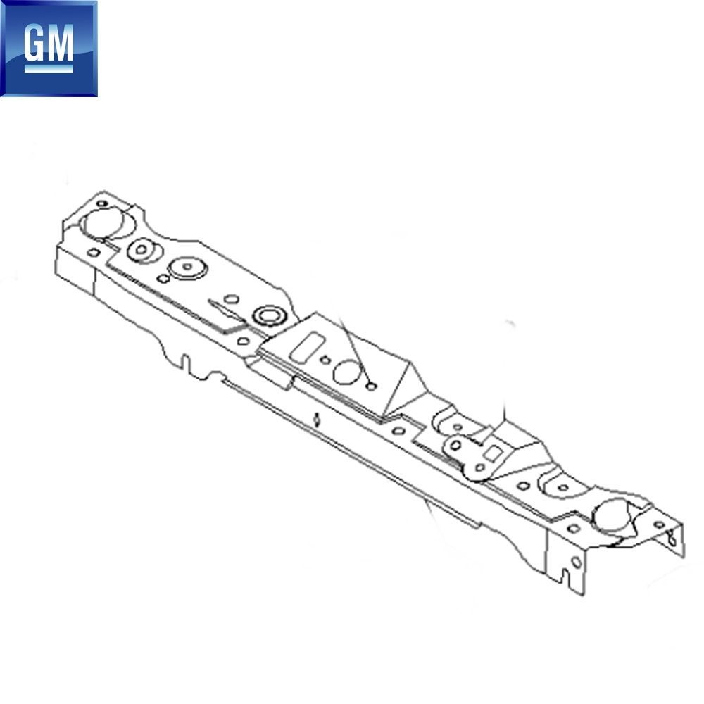 Chevrolet Spark M200 Front Upper Centre Sheet Metal Panel GM Genuine 96599156