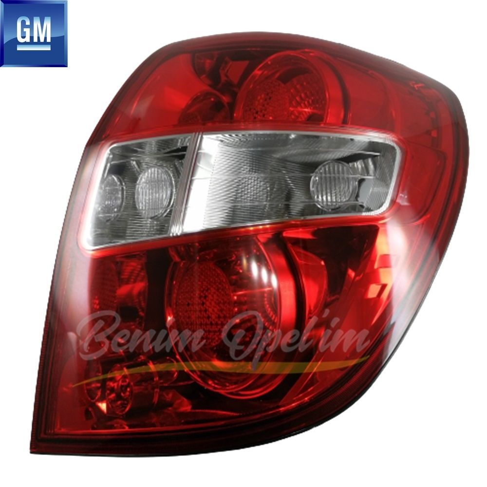 Chevrolet Captiva C100 2008 Model Right Rear Taillight Red GM Original 96626994