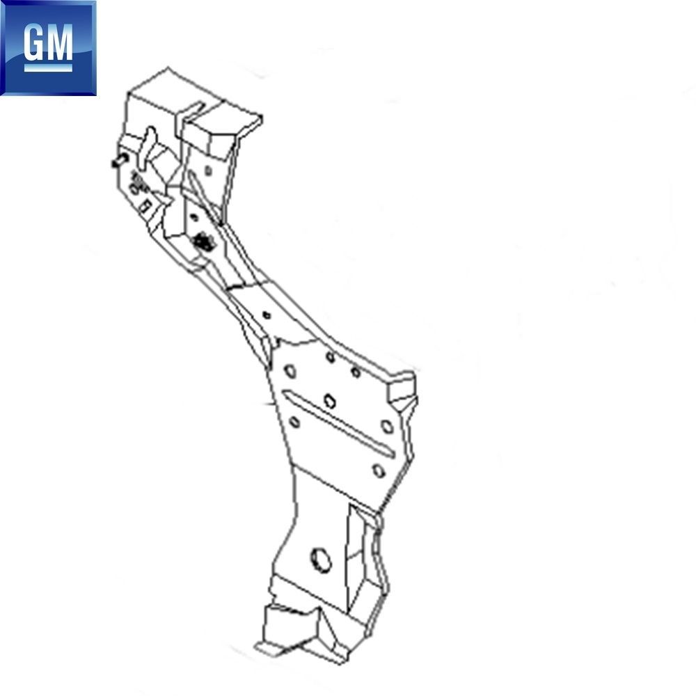 Product Code : 96534359 - Chevrolet Aveo T200, Kalos Left Front Side Sheet Metal Panel GM Genuine 96534359 - 96534359GM