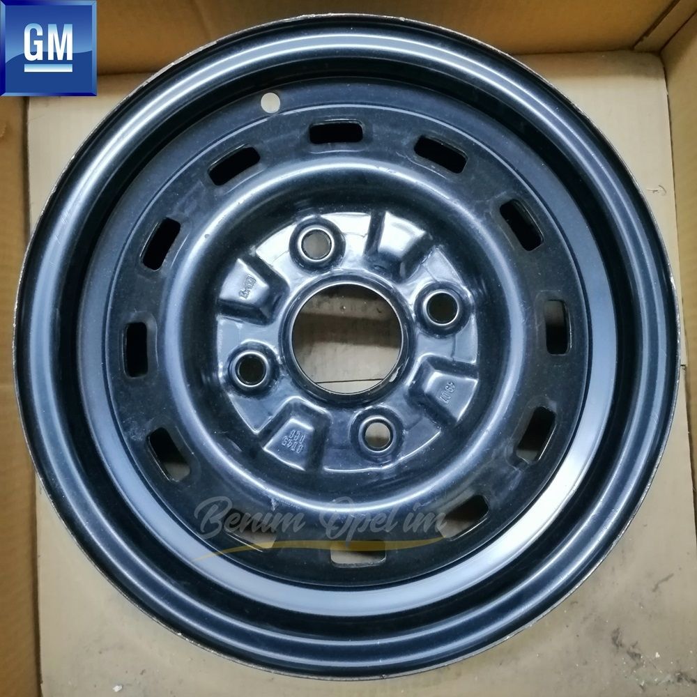 Product Code : 96272848 - Chevrolet Spark M100/M200 Black Rim 4 Wheel 4.5Jx13 Inch Code: Et45 1 Piece Price GM Genuine 96272848