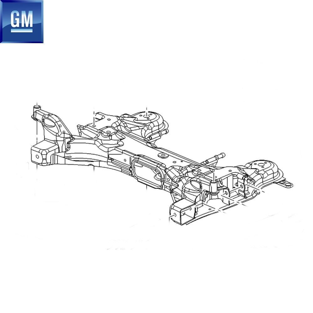 Chevrolet Trax, Opel Mokka Entrance Crossmember 1.4 GM Genuine 94531935 - 302277