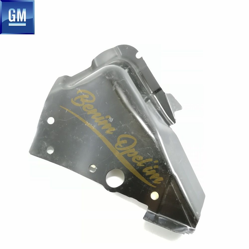 Opel Corsa D Right Rear Mudguard Under Fender Attachment Sheet GM Original 93189586 - 181304