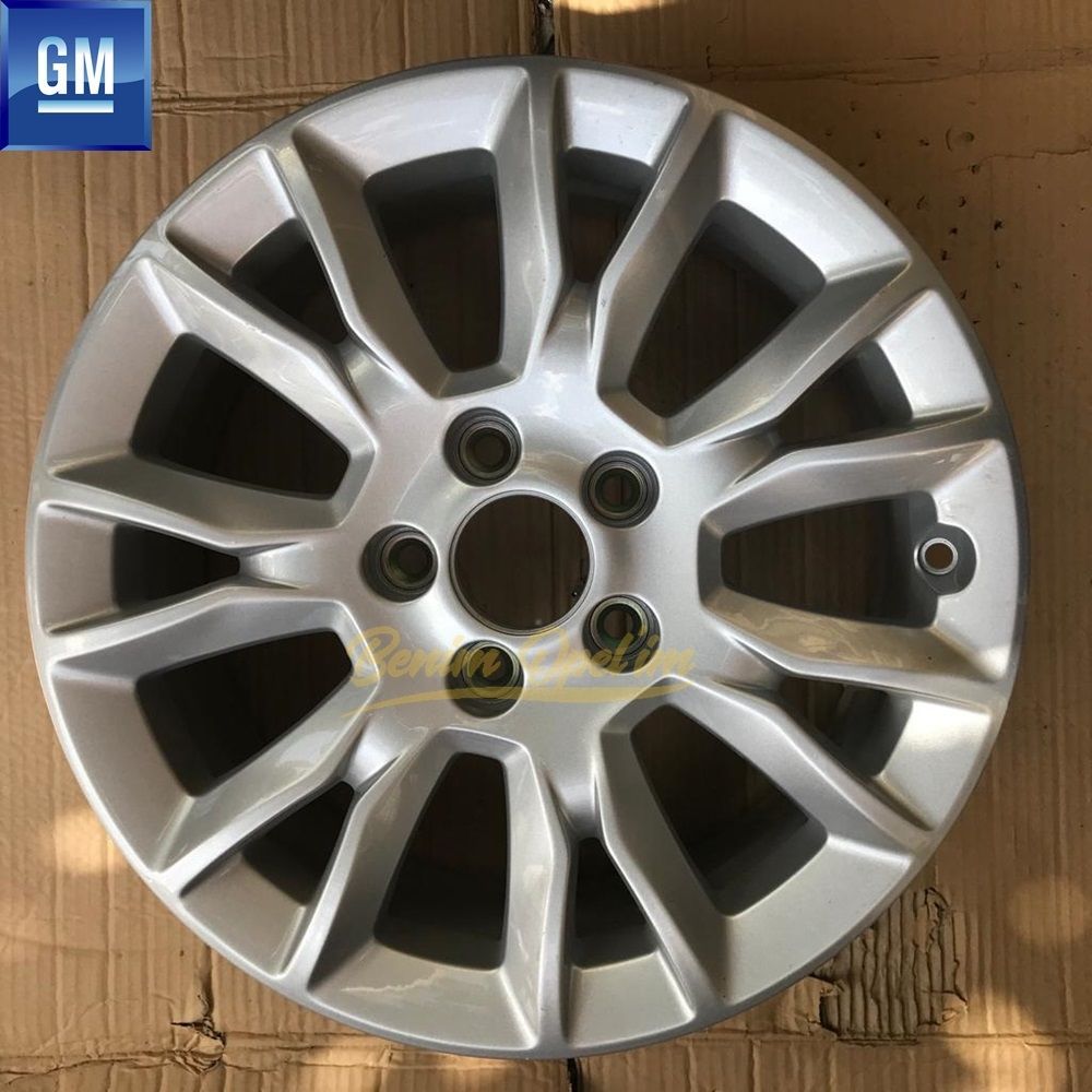 Product Code : 13276517 - Opel Astra H, Zafira B Steel Rim Silver Grey 5 Spoke 6.5Jx16 Inch Code: U3 1 Piece Price GM Genuine 13276517 - 1002591