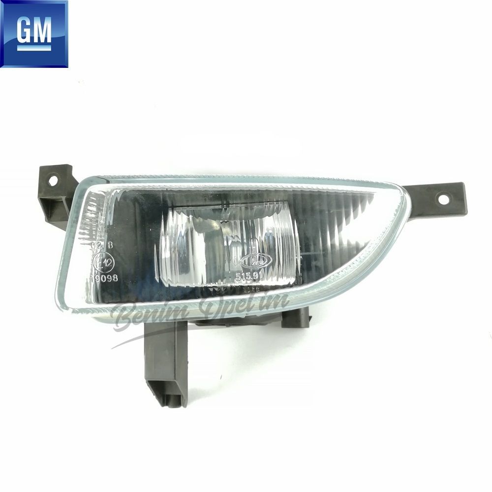 Opel Zafira A F75 Left Front Fog Lamp White Complete GM Original 6710011 - 9117326