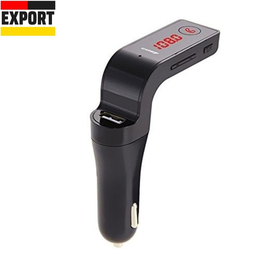 Product Code : CARG7 - Bluetooth Car Kit Fm Usb Input Transmitter Black Carg7 1st Class Quality