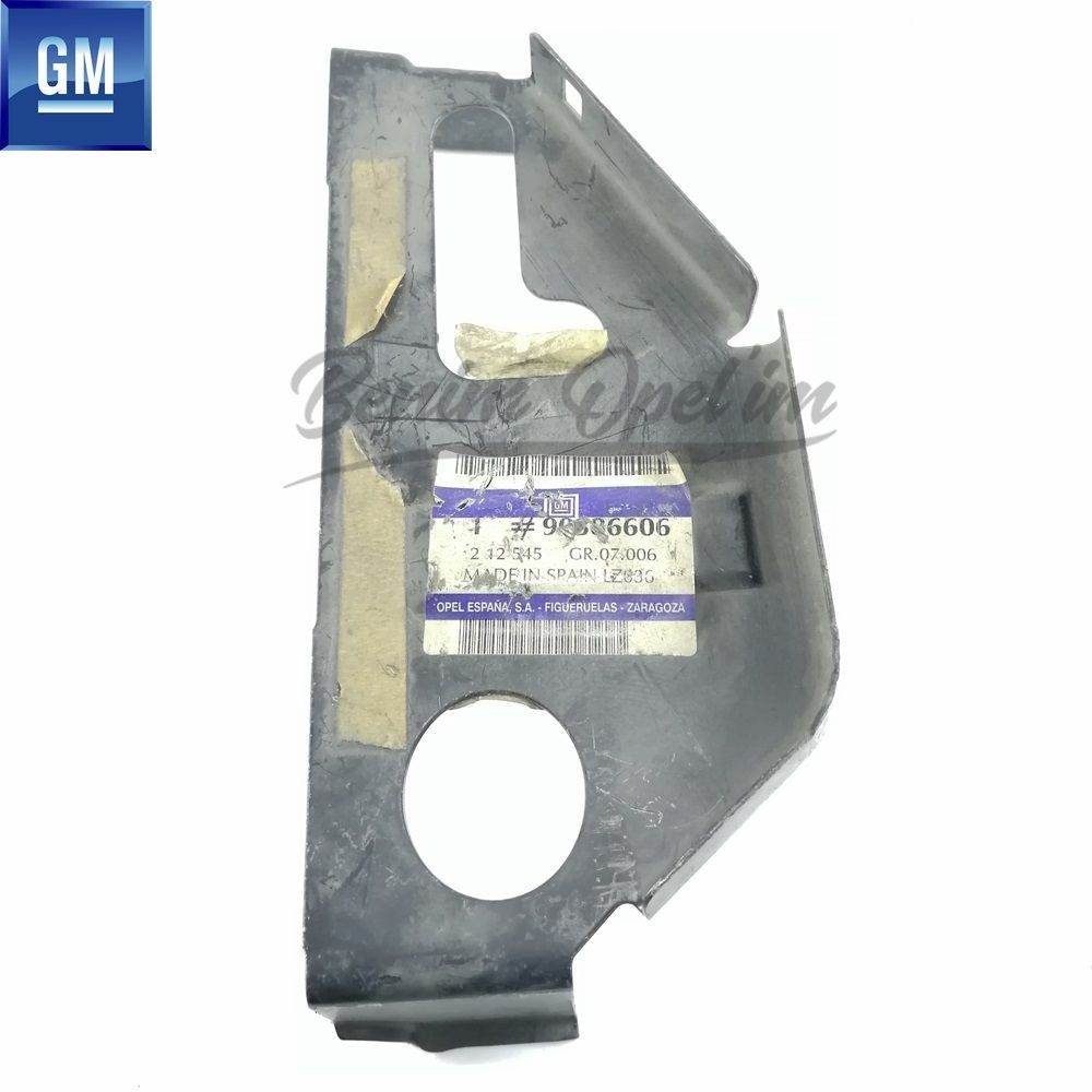 Product Code : 212545 - Opel Corsa B Right Chassis Side Reinforcement Plate GM Genuine 212545 - 90386606