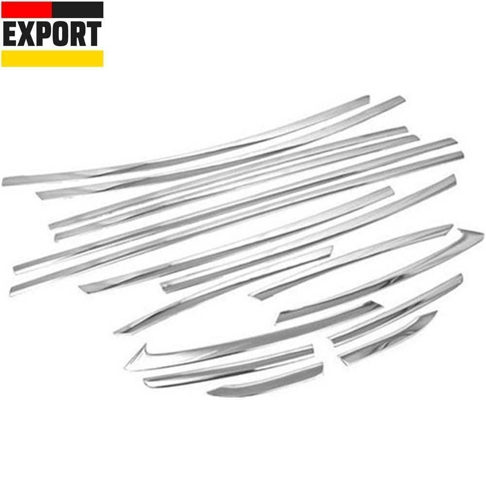 Product Code : 6819071TK - Opel Astra J Sedan 2010 After Complete Window Frame Set Chrome (Window Edge Trim) 1st Class Quality 6819071