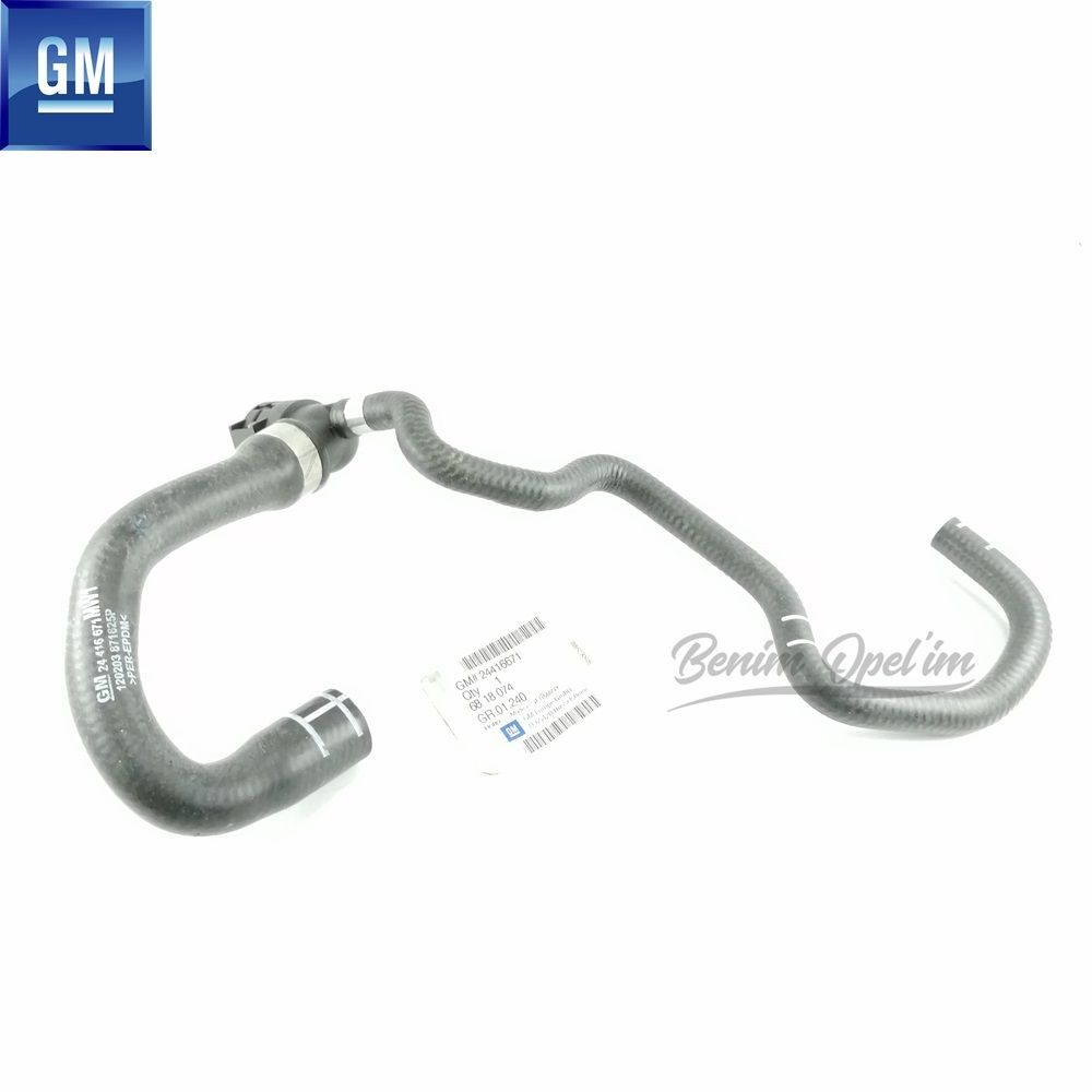 Opel Vectra C, Signum Heating Water Outlet Hose Y30DT (Mw1) GM Genuine 6818074 - 24416671