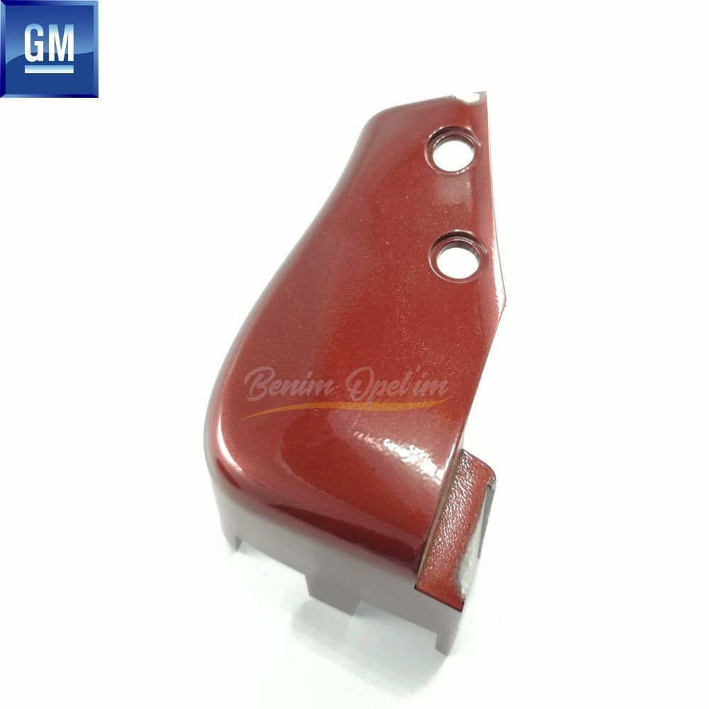 Opel Vectra B Left Rear Starter Cover Dark Red (Burgundy) 1999-2001 GM Original 5164728Red - 90599449