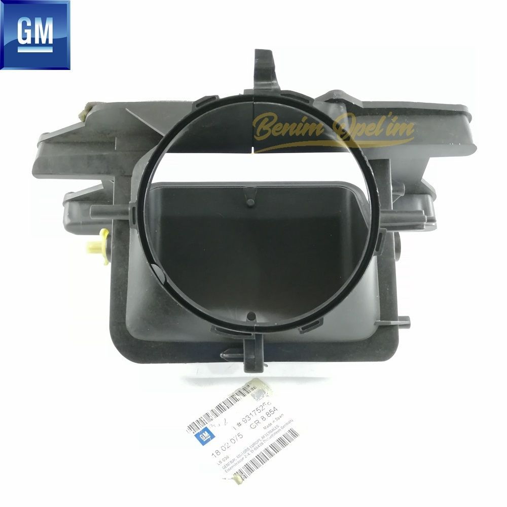 Opel Meriva A Lower Pollen Cover Air Duct GM Genuine 1802075 - 93175258