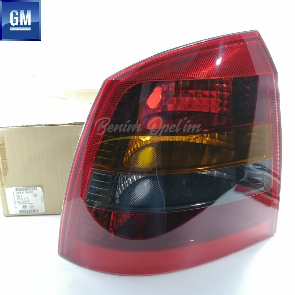 Opel Astra G HB Njoy Stop Lamp Left F48 Njoy GM Genuine 1222073 - 93175668