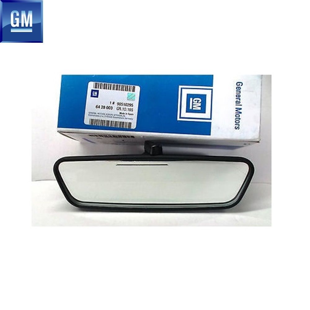 Product Code : 6428003 - Complete Interior Rear View Mirror Black Opel Astra F, Calibra, Corsa B, Combo B, Tigra A, Meriva A GM Genuine 6428003 - 90510295