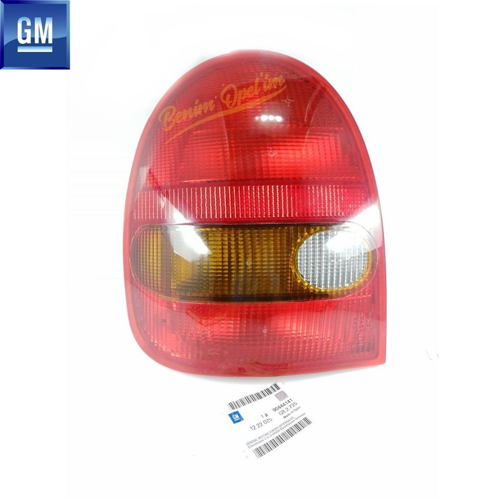 Opel Corsa B Gsi Foggy Complete Left Rear Taillight Red GM Original 1222025 - 90444141