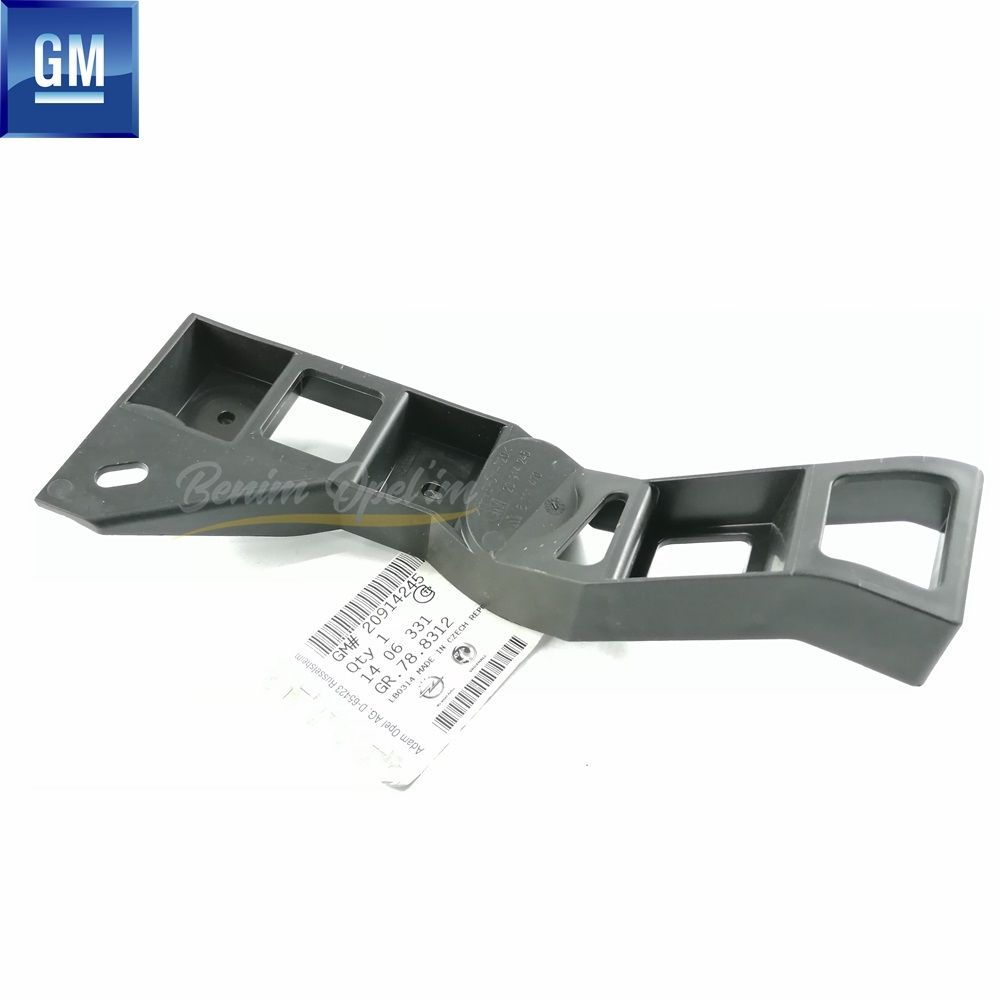 Opel Astra J Sedan Left Rear Bumper Lower Spoiler Pillar GM Genuine 1406331 - 20914245