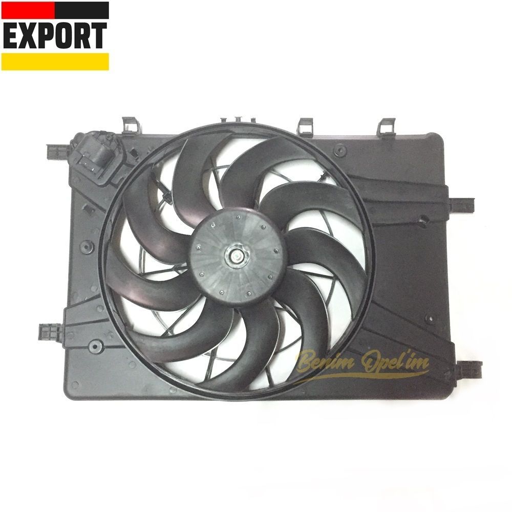 Product Code : 1341072E - Opel Astra J Complete Radiator Fan Motor with Hood 1.4 1st Class Quality 1341072