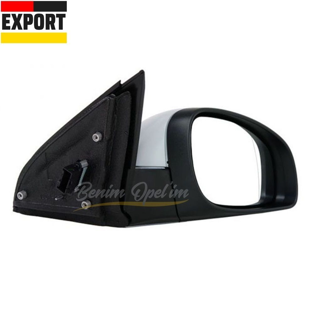 Opel Vectra C-Signum Electric Right Outside Rear View Mirror Body Black (Manual Folding) 1st Class Quality 6428265 - 13253334