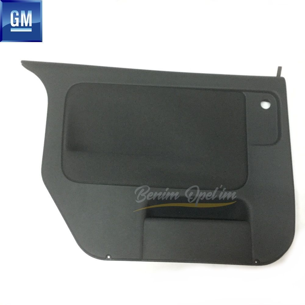 Product Code : 7231625 - Opel Combo C Complete Left Rear Sliding Door Trim Black GM Genuine 7231625 - 13222749