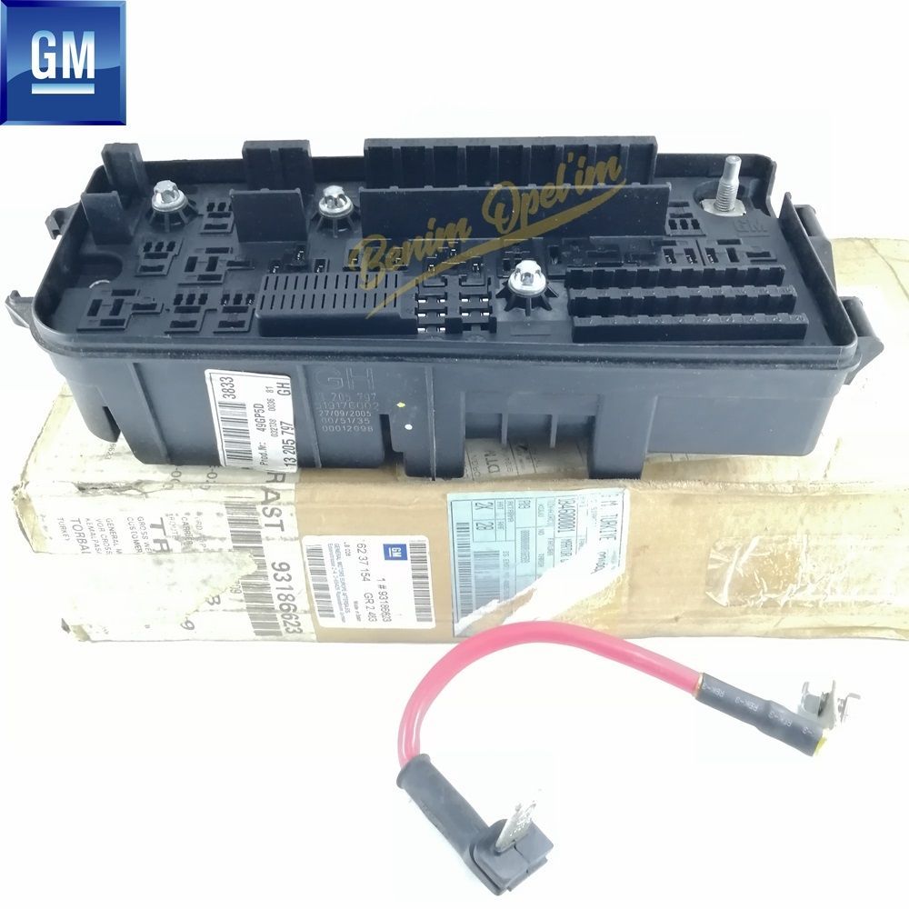 Opel Vectra C, Signum Chassis Wired Fuse Box (GH) GM Genuine 6237154-GH - 93186623