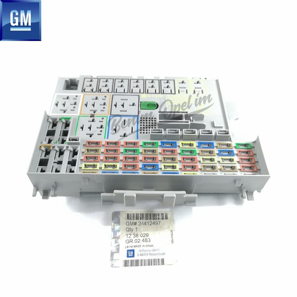 Product Code : 1238029 - Opel Astra G, Zafira A Instrument Panel Fuse Box GM Genuine 1238029 - 24412497