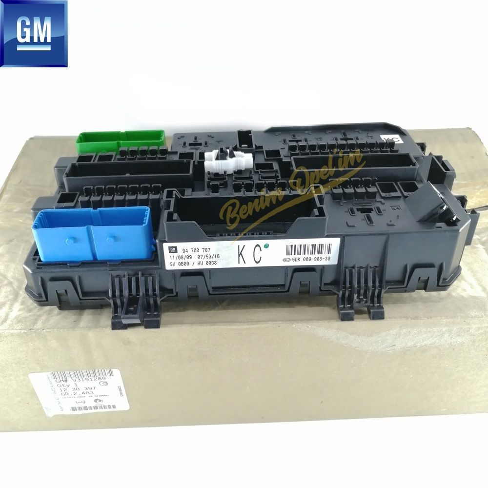 Opel Astra H Rear Fuse Box (KC) GM Genuine 1238397-KC - 93191289