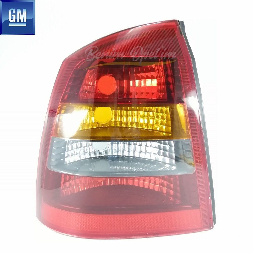 Opel Astra G Sedan (NB) Left Rear Taillight Dark GM Original 1222077 - 93175674