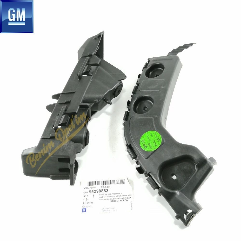 Chevrolet Trax Complete Left Rear Bumper Guide GM Genuine 95298863 - 96695381