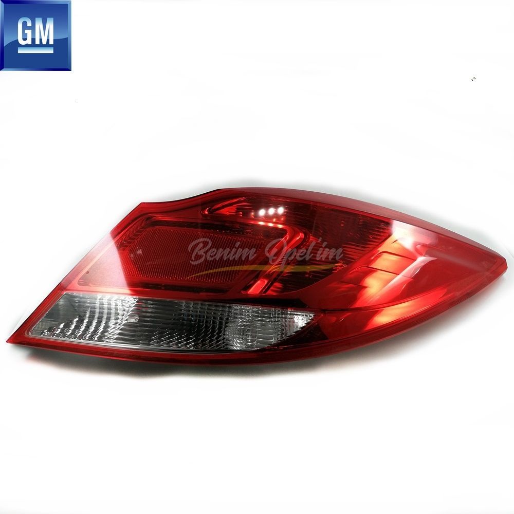 Opel Insignia A Sedan Fogless Complete Right Rear Taillight Red White (Au) GM Genuine 1222194 - 13279628 - 13279628