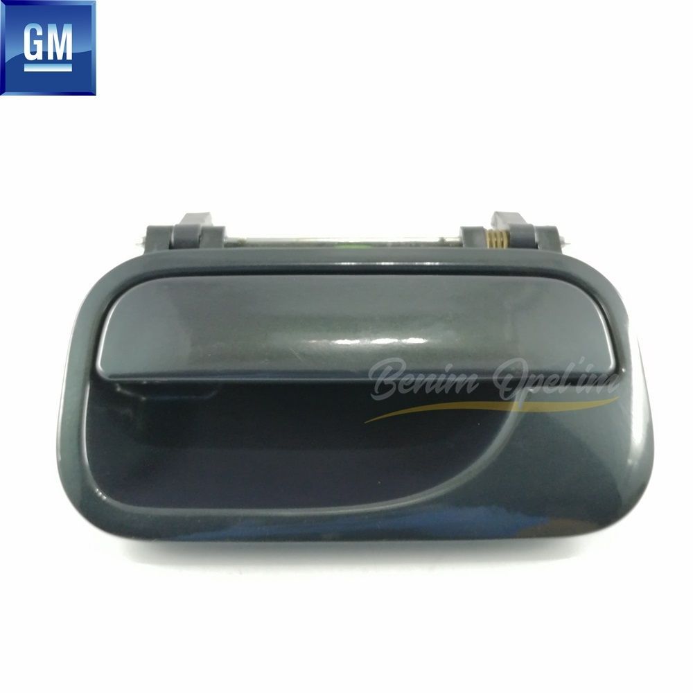 Opel Vectra B Left Door Exterior Opening Handle Dark Green GM Original 5138105YEŞ - 9192217