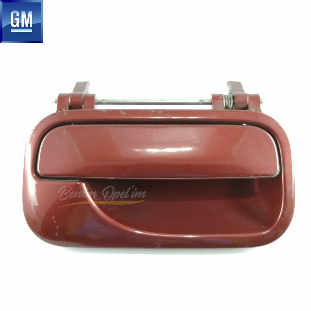 Product Code : 5138104KIR - Opel Vectra B Right Door Exterior Opening Handle Burgundy (Dark Red) GM Original 5138104KIR - 9192214