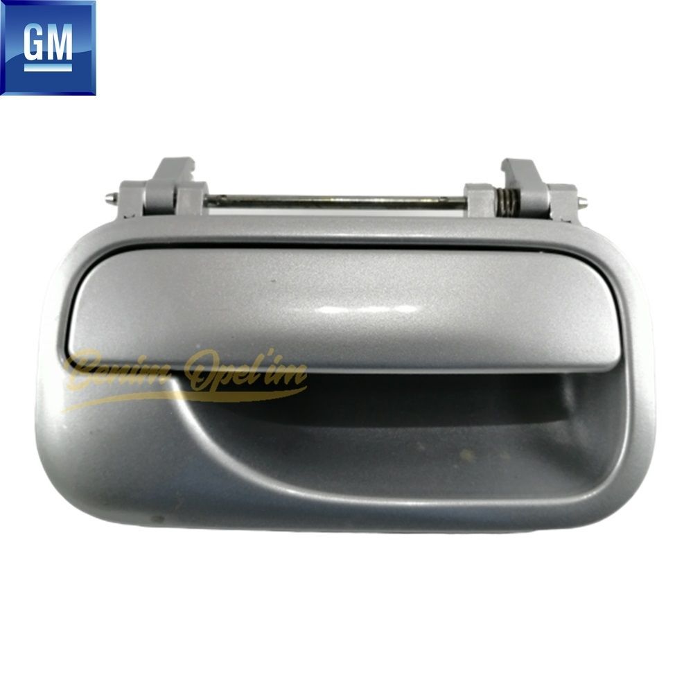 Opel Vectra B Right Door Exterior Opening Handle Light Grey GM Original 5138104GRI - 9192214