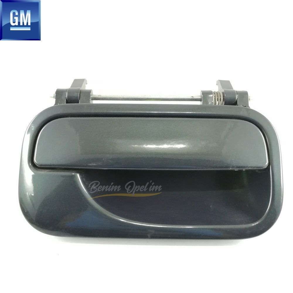 Opel Vectra B Right Door Exterior Opening Handle Dark Green GM Original 5138104YEŞ - 9192214