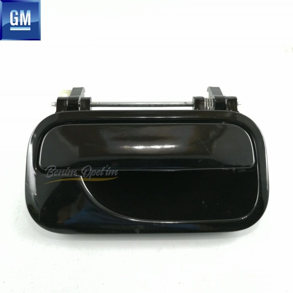 Opel Vectra B Right Door Exterior Opening Handle Black GM Original 5138104SIY - 9192214