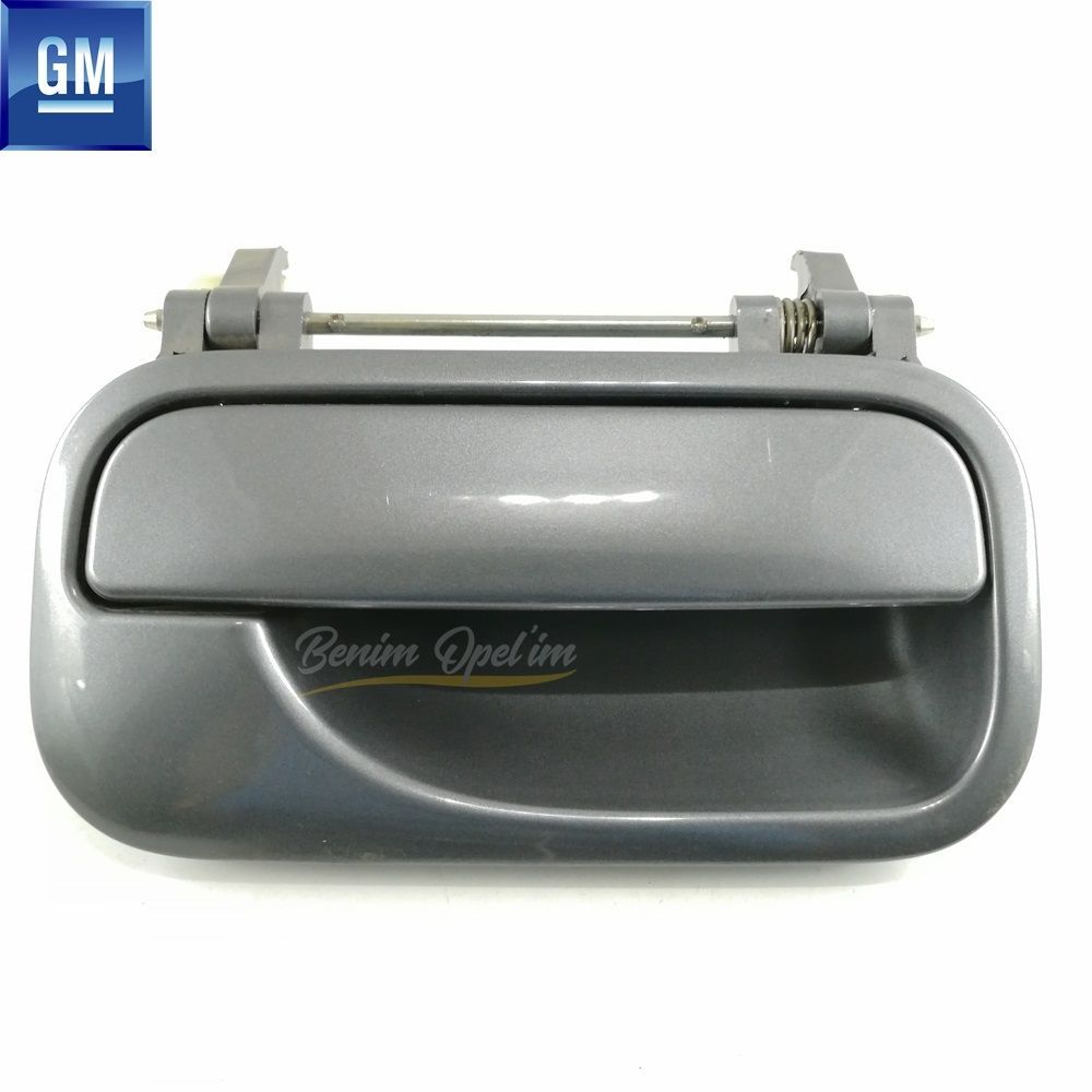 Product Code : 5138104FÜM - Opel Vectra B Right Door Exterior Opening Handle Smoked (Dark Grey) GM Original 5138104FUM - 9192214