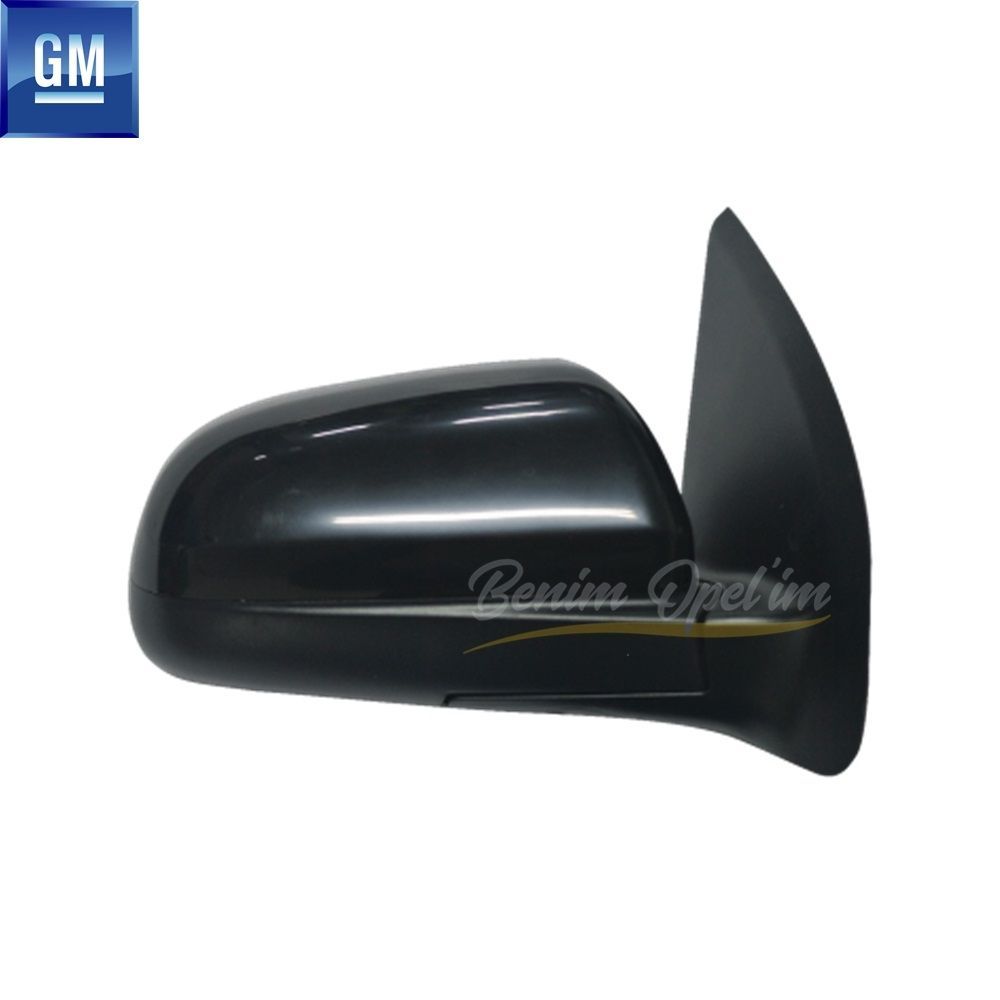 Chevrolet Aveo T250/T255 Sedan Manual Complete Right Exterior Rear View Mirror Smoked GM Genuine 96458084