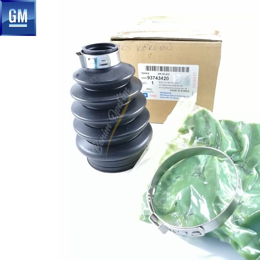 Chevrolet Captiva C100, C140, Antara Complete Rear Inner Axle Boot 2.0 Diesel GM Genuine 93743420 - 4810781