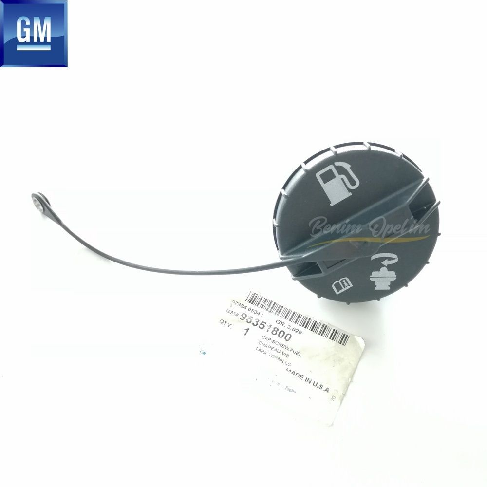 Product Code : 96351800 - Fuel Tank Inner Cover Black (M150) Chevrolet Aveo, Epica, Kalos, Lacetti, Spark, Rezzo GM Genuine 96351800