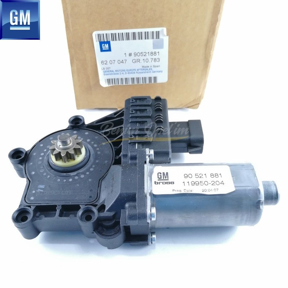 Product Code : 6207047 - Opel Astra G, Zafira A Complete Left Front Door Window Motor GM Original 6207047 - 90521881