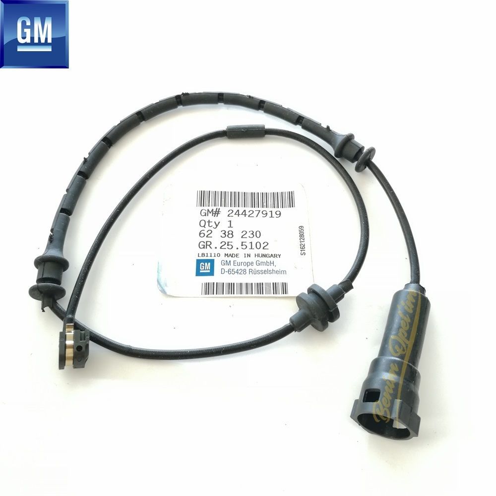 Product Code : 24427919 - Opel Vectra C, Signum Front Brake Warning Cable Long 667.5mm, 672.5mm GM Genuine 6238230 - 24427919