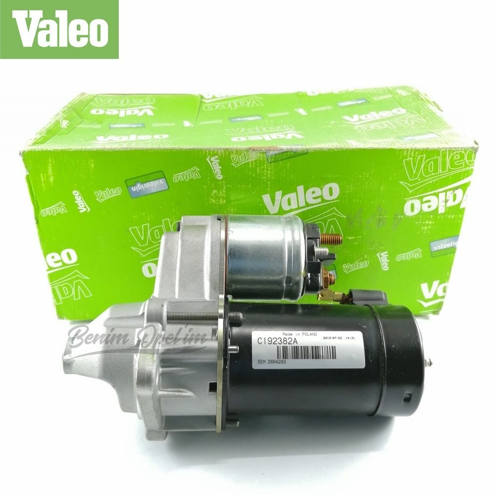 Product Code : 1202173V - Complete Starter Motor 1.2/1.3/1.3/1.4/1.6 Opel Astra F G-Zafira A-Corsa B C-Tigra A-Meriva A-Vectra A B C-Agila A Valeo Brand