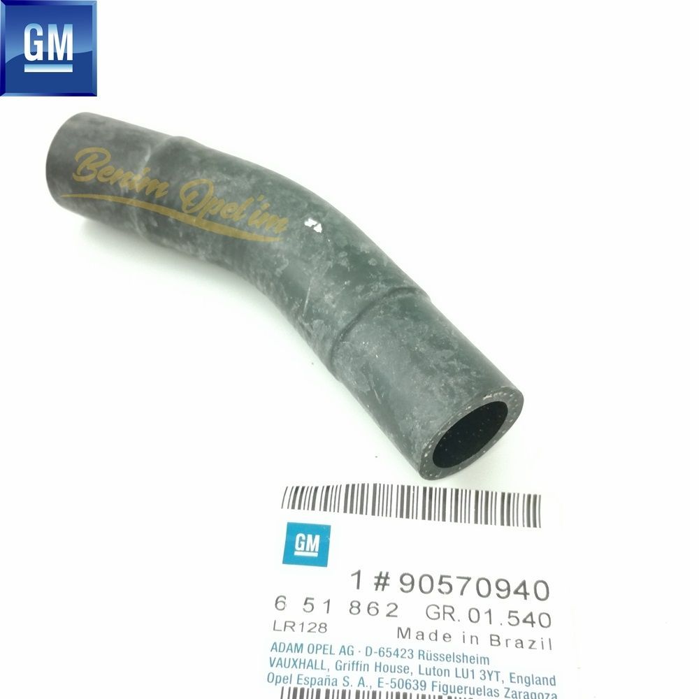 Product Code : 651862 - Oil Cooler Hose 2.0/2.2 (By, Pass) Opel Astra G, Zafira A, Astra H, Zafira B GM Genuine 651862 - 90570940