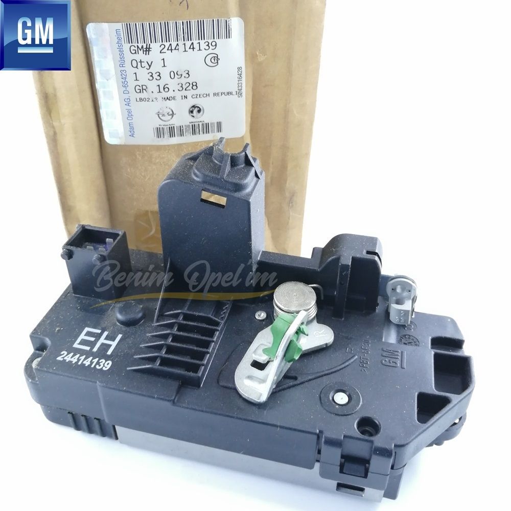 Product Code : 133093 - Opel Corsa C, Meriva A Motorised Complete Right Rear Door Lock Motor (Eh) GM Genuine 133093 - 24414139