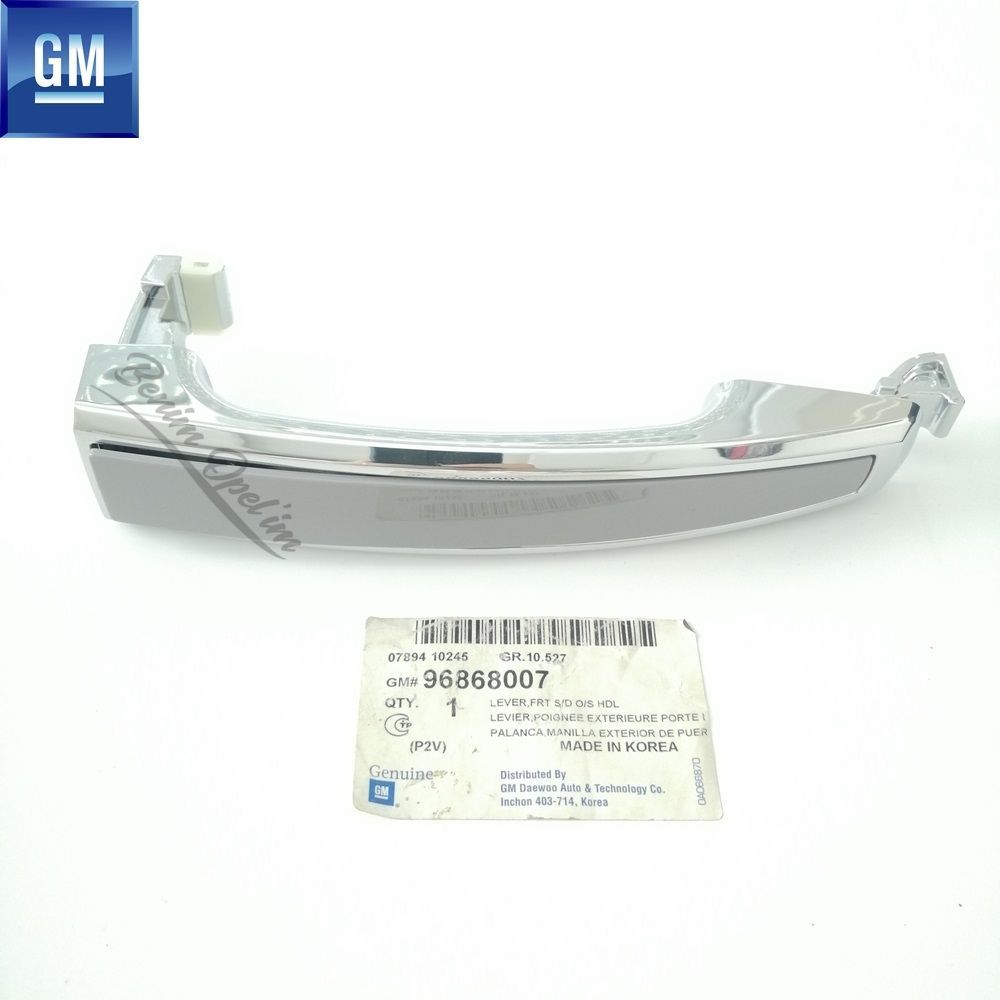 Chevrolet Epica V250 Front And Rear Door Exterior Opening Handle Chrome GM Original 96868007