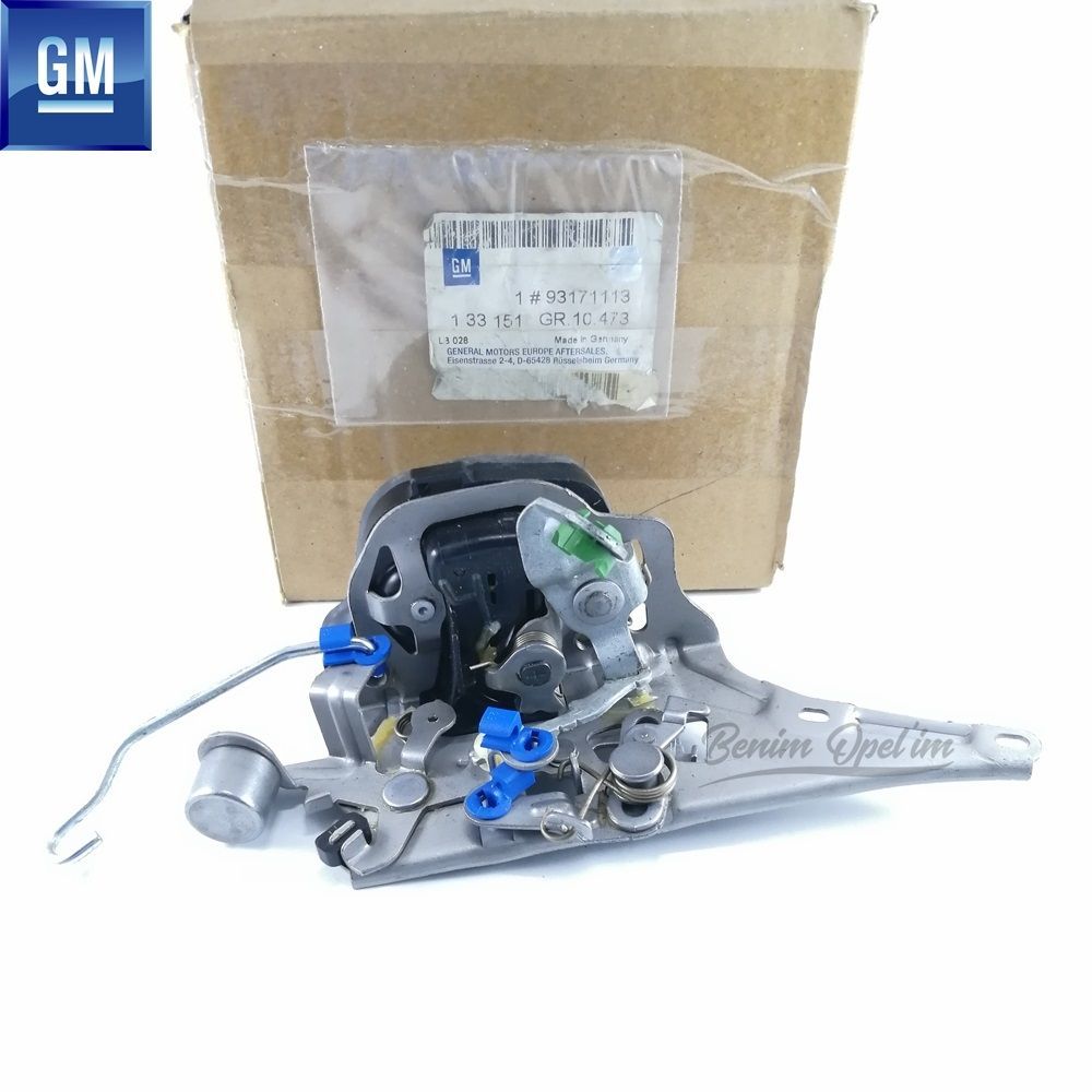 Opel Omega B Non-Motorised Left Rear Door Lock GM Genuine 133151 - 93171113