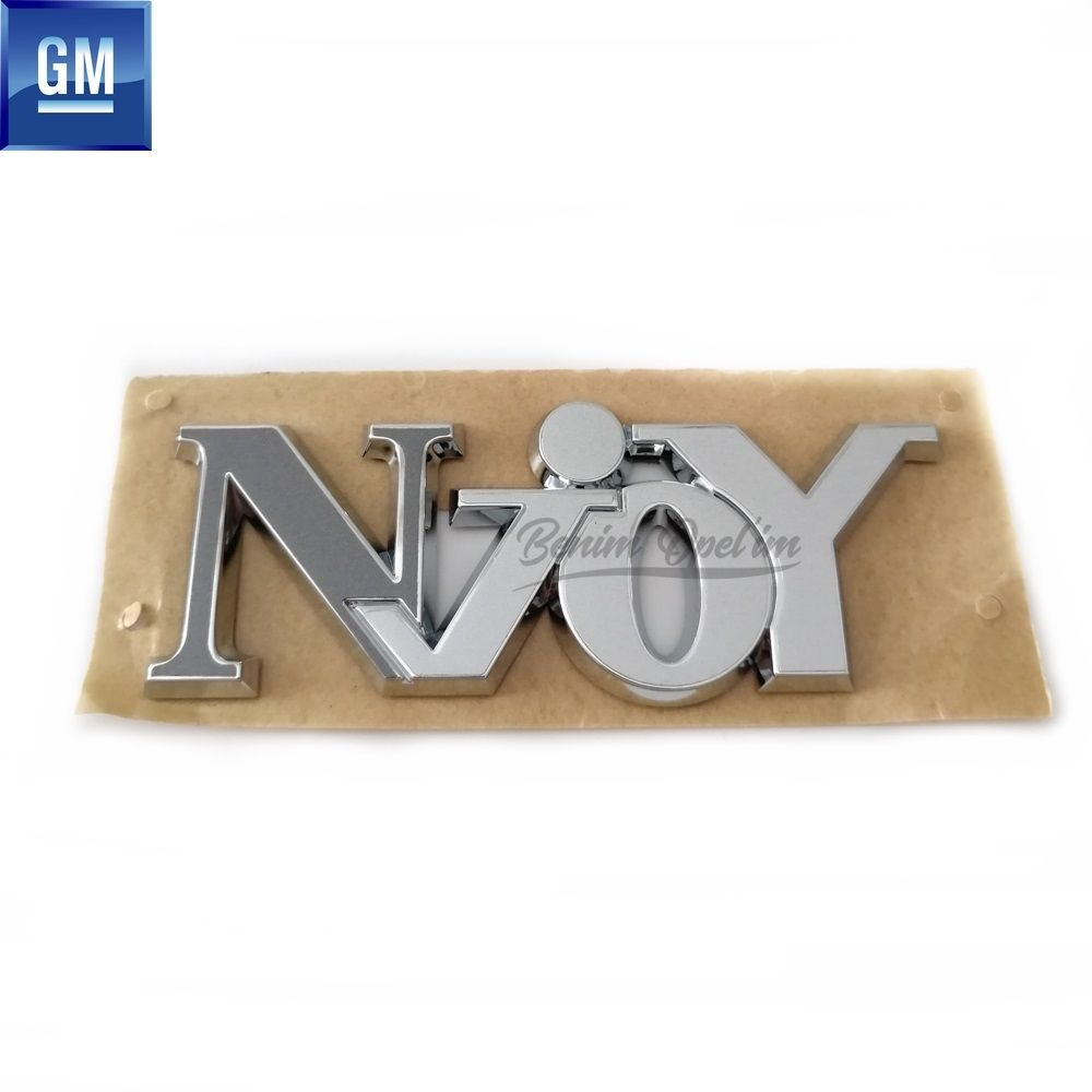 N Joy Inscription Chrome Opel Astra G, Zafira A, Corsa C GM Original 93175337 - 5172703